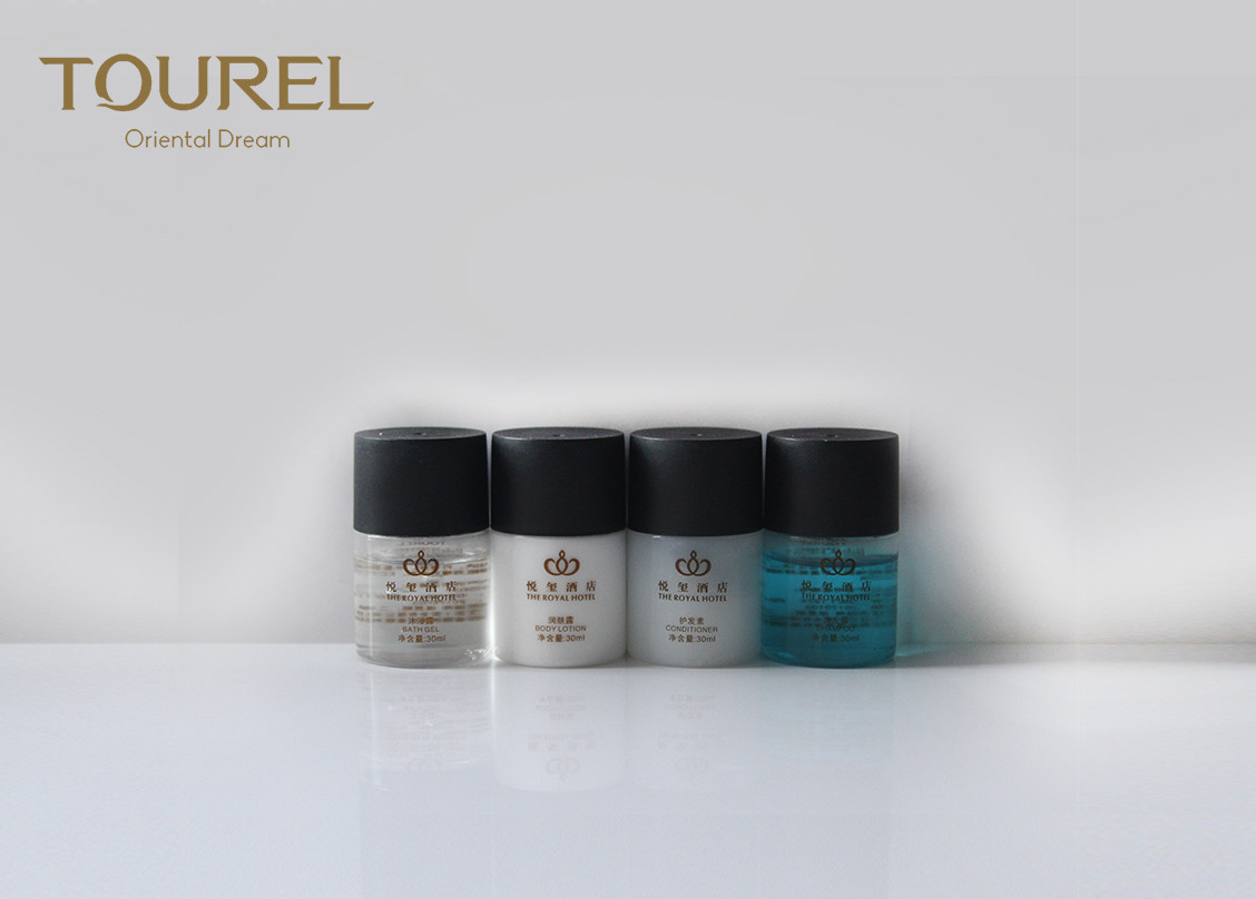 Eco Friendly Hotel Miniature Toiletries 4 Piece Pack 30ml From Tourel Selected