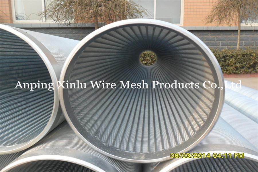 Water Well V Wire Screen Pipe AISI 304 Collapse 100 Bar
