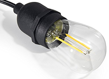 Solar Rope Lights Outdoor LED Belt String B22 E27 With IP65 Customized Size