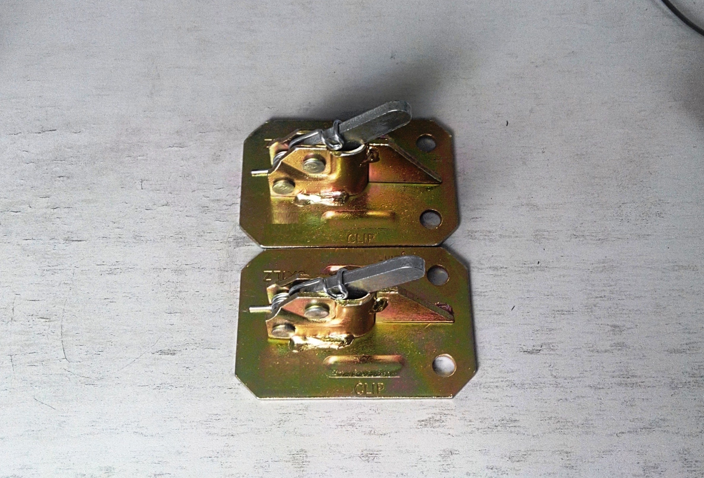 Galvanized Formwork Rapid Steel Spring Clips For Construction Painted Zinc Plated