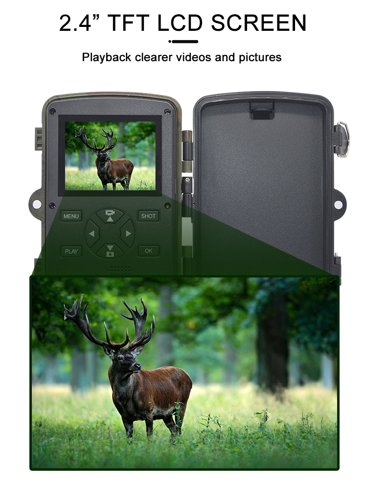 H888WIFI Wireless Long Range Trap Trail Camera Sends Picture To Cell Phone Long Distance Trail Cam Solar Panel IP66