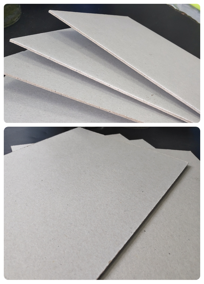 Great Hardness Grade AAA Grey Chipboard Cuatomized For Packing