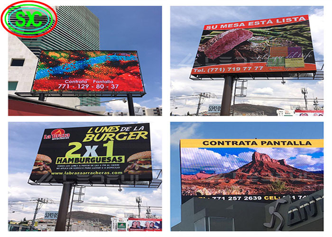 P2 Outdoor Fixed Standard Waterproof Box Large Die-Cast Aluminum LED Billboards