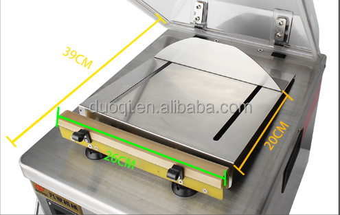 Microcomputer Controlled DUOQI DQVC-260PD Vacuum Sealer Single Flat Chamber Solution