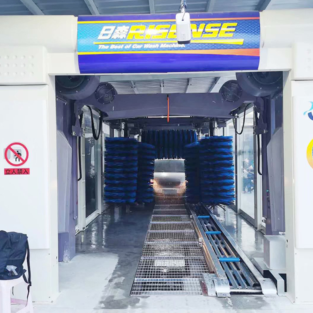 Total Machine Power 39kw Fully Automatic Car Washing System with Foaming Waxing Function