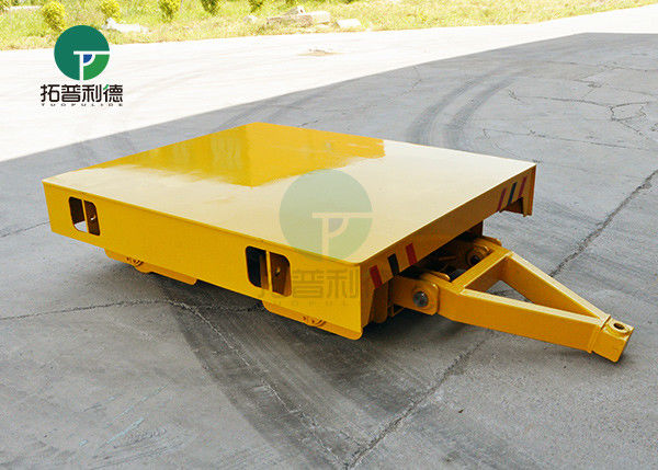 Custom heavy duty flatbed industrial trailers for material handling