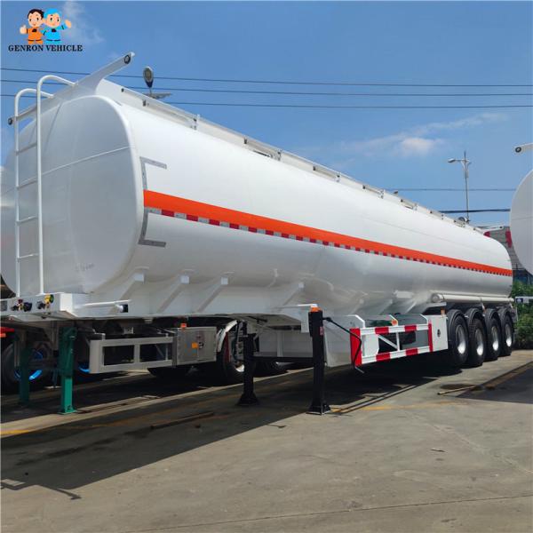Vehicle Petroleum Tanker Trailer 3 Axles Oil Tanker Truck Trailer Vehicle With