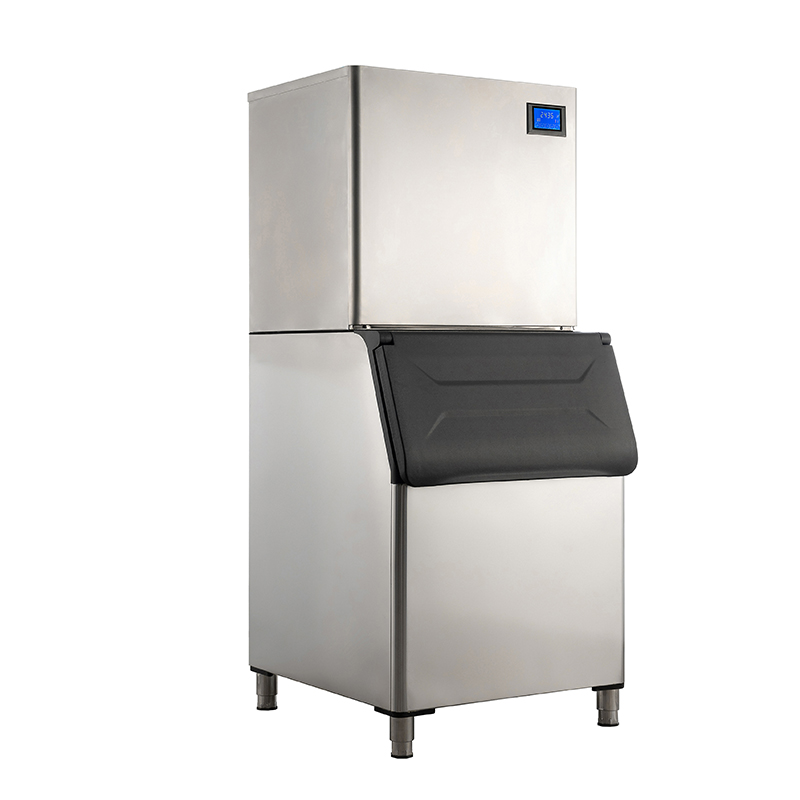 280kg Per Day LZ-600 Crystal Clear Ice Maker Panel Ready Commercial Moon Shape Ice Machine