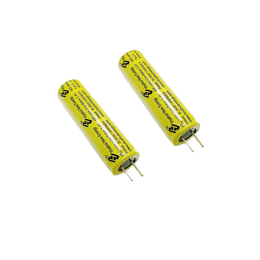 2.4V 1300mAh 18650 LTO Battery Cell Lithium Titanate Battery Lithium Ion Battery