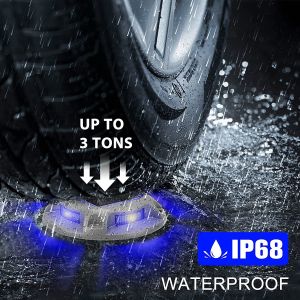 Outdoor Deck Illuminated Light with Solar Power Source and LED Light Source