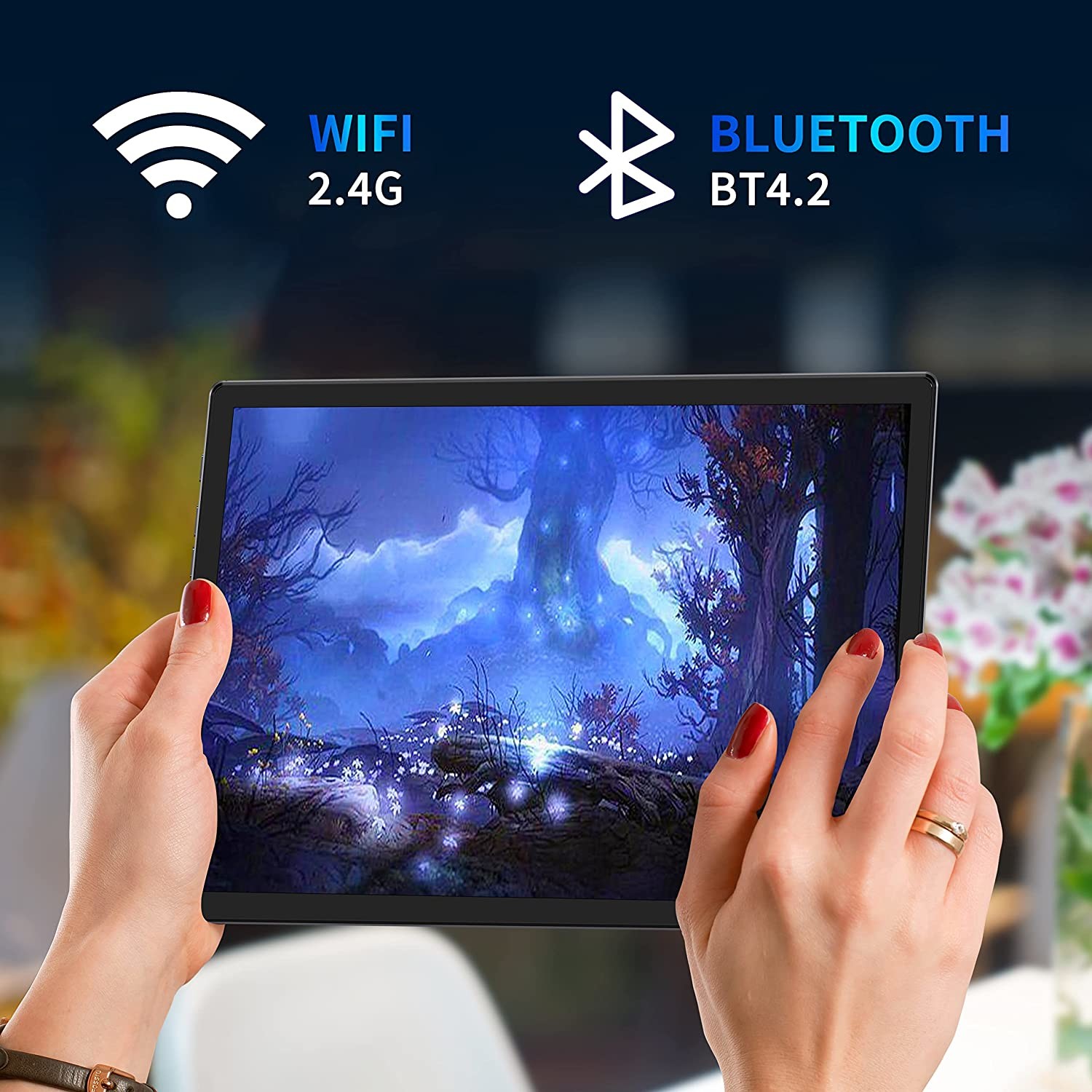32GB ROM Quad Core Ultrabook Touchscreen Smart Pad Notebook Android 11 10.1 Inch