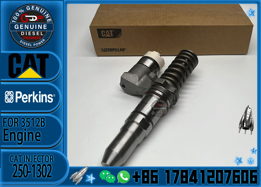 Diesel Fuel Common rail Injector 250-1302 2501302 10R-1303 10R1303 for CAT 3512B 3516B engine