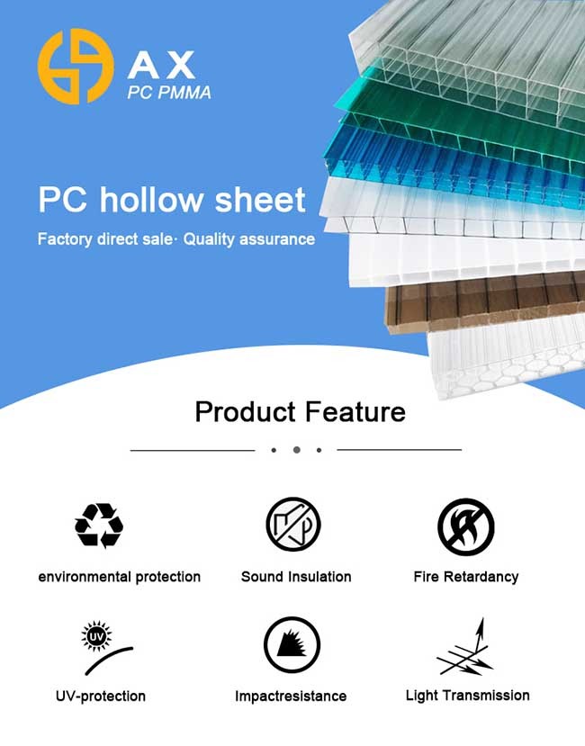 Solid Aluminium U Polycarbonate Sheet Accessories