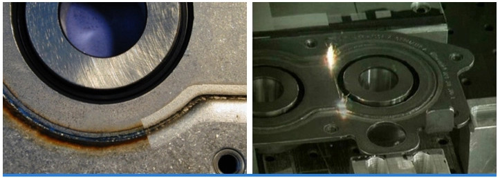 Portable Laser Cleaning Machine , Handheld Laser Rust Removal Tool Easy Installation