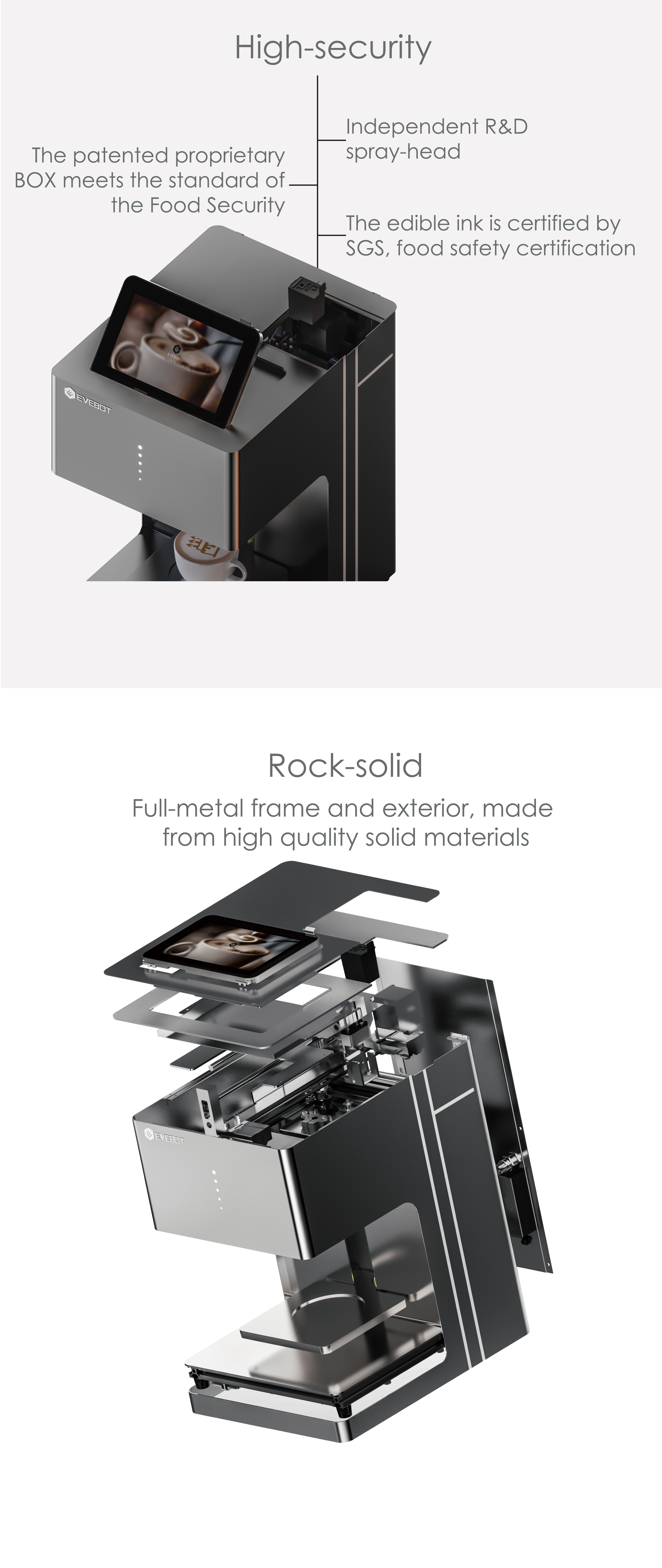 Easy-to-Operate 6-Color Inkjet Printer for DIY Cake Printing for Wedding Events