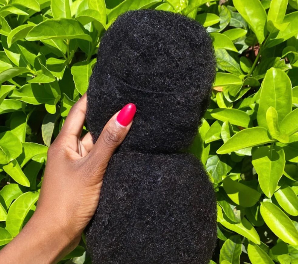 Kinky Curly Human Hair Bundles For Braiding And Lock Extensions Chemical Processing