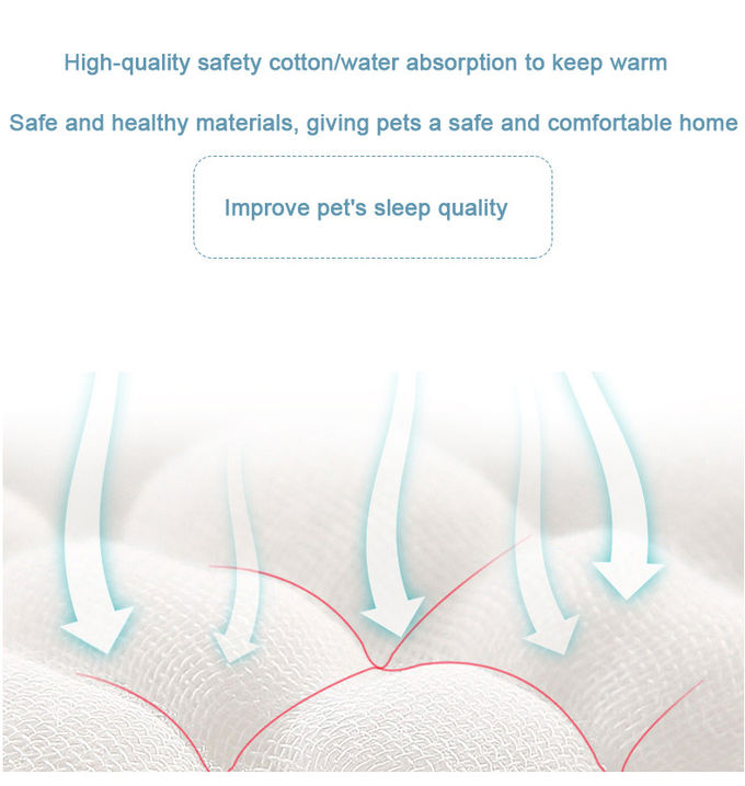Multifunction OEM Luxury Cat Sleeping Nest Waterproof Washable Dog Bed With Toy