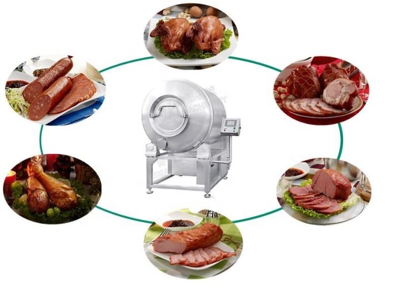 Automatic 200L Vacuum Salting Meat Marinade Machine Meat Massager Tumbler
