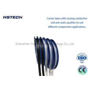 Embossed Carrier Tape With Varying Conductiveand Anti-Static Qualities With PC