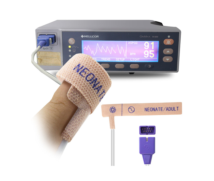 Medical Materials Nellcor Disposable Spo2 Sensor Long Lasting Neonatal Adult Spo2 Sensor