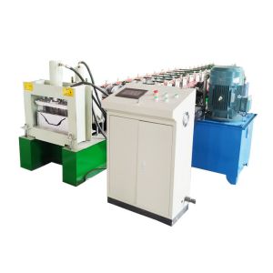 Hydraulic Rain Gutter Roll Forming Machine / Round Downspout Machine Input Width