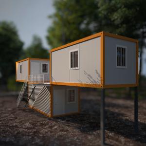 China Expandable Pre Built Container Homes For Sale One/Two Bedroom on sale
