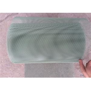 Green 30m Long Mesh Gutter Guards Hexagon Type Holes For Preventing Leaves