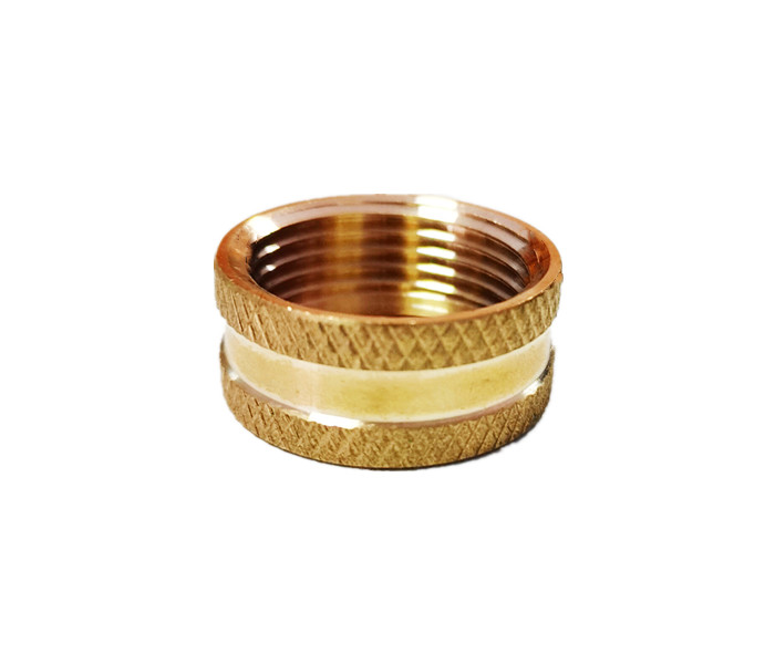CNC Female Hose Cap Brass Fitting Caps For Garden 3/4" Pipe