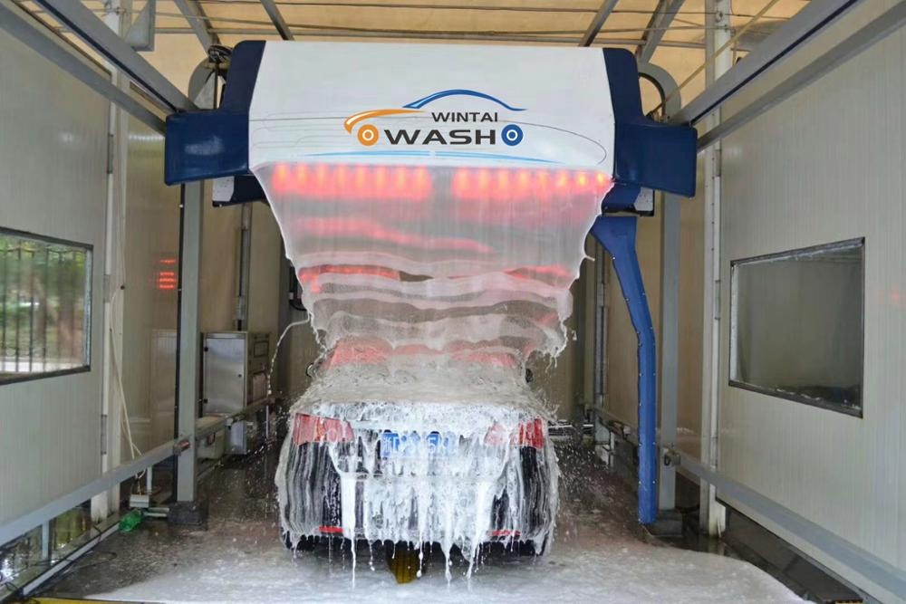80-120kg Flushing Pressure T9 Touchless Car Washing Machine with 8000mm Track Length No Touch Automatic Car Wash