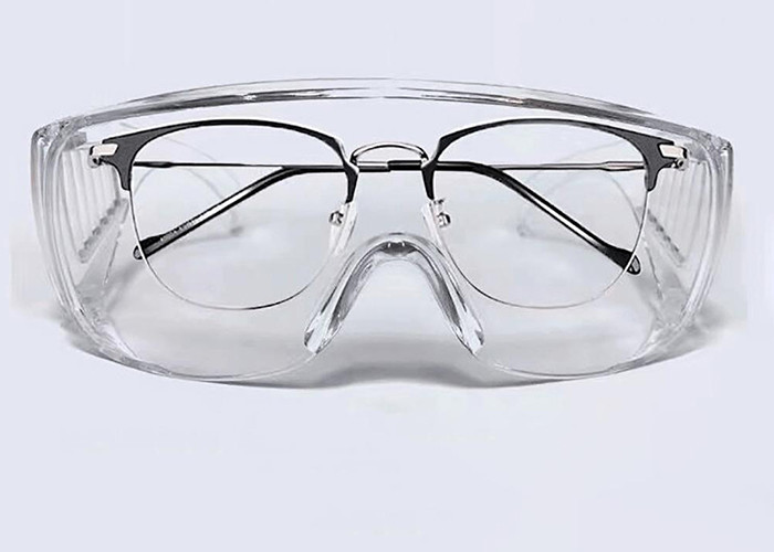 Clearly Full Protective Anti Fog Safety Goggles Adjustable Strap Customize Logo