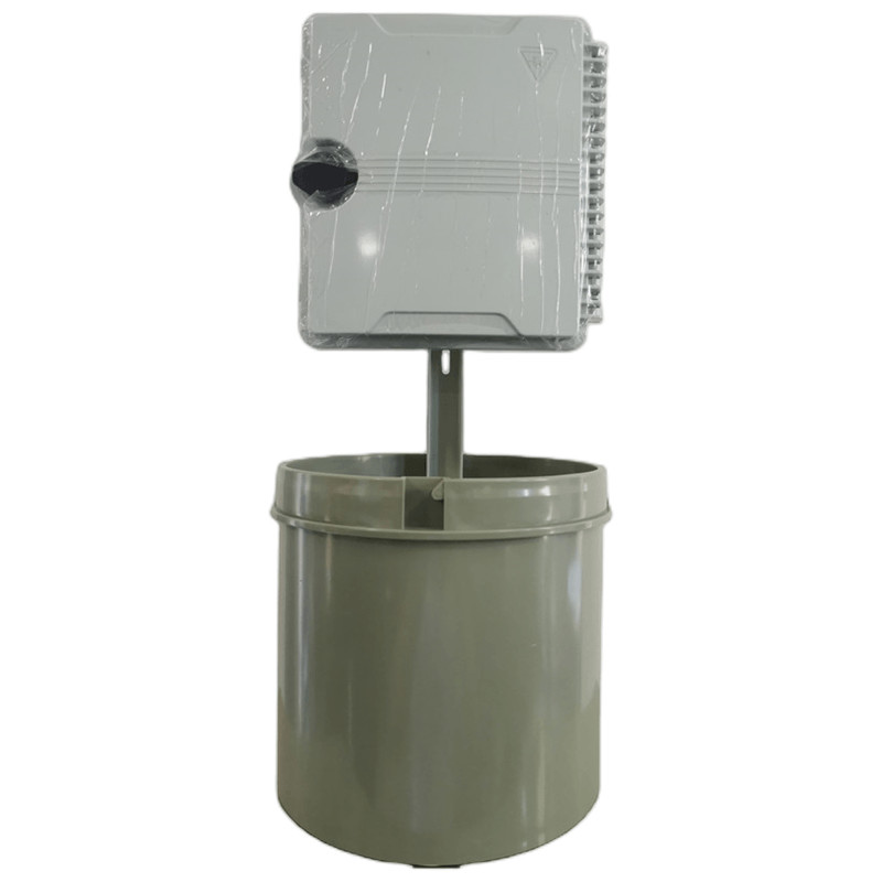 IP55 Fiber Optic Terminal Box Protection Pedestals 1x16 PLC Fiber Splitter
