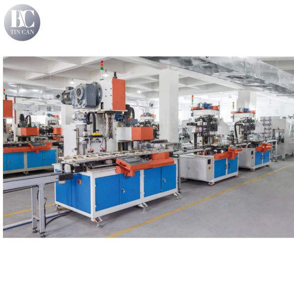 Quality Automatic 1gallon 4L Rectangular Cans Making Machine 30cpm for Small Oblong Tin Cans Making for sale