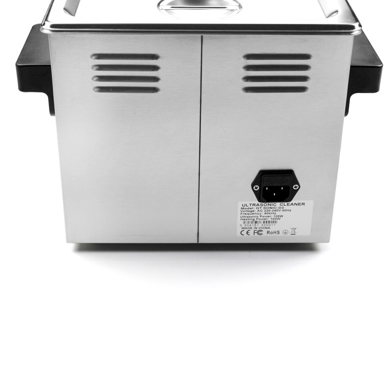 100W Stainless Steel Ultrasonic Cleaner Degas For Jewelry Denture
