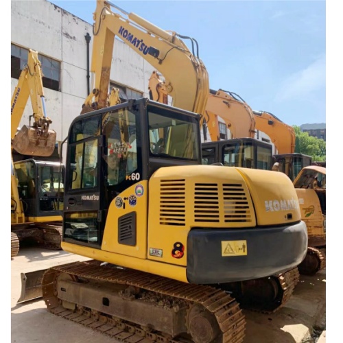 0.37m3 Second Hand Komatsu PC60 8 Excavator With 6000KG Machine Weight