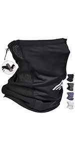 Adjustable Neck Gaiter with Drawstring