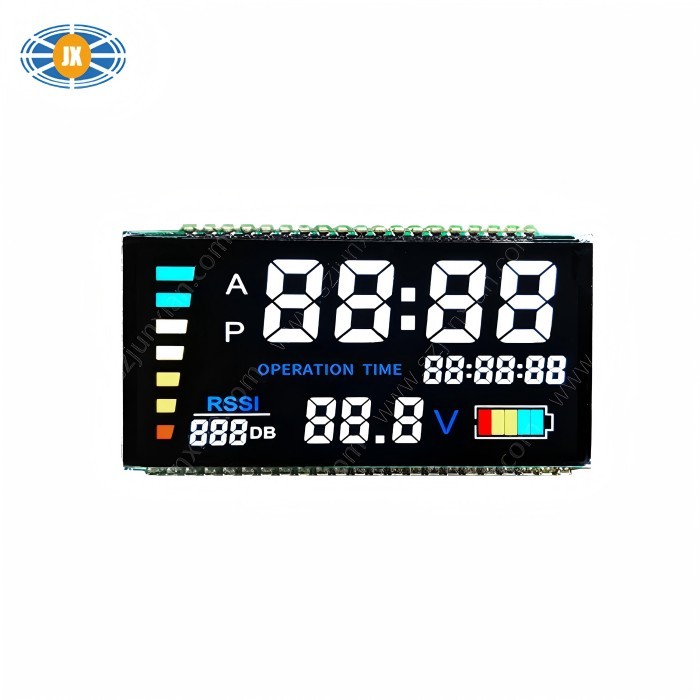  VATN Display 100cd/m2-500cd/m2 Custom LCD Segment Display Manufactures
