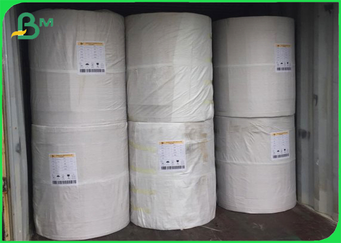 40gsm MG Natural Bleached White Kraft Paper Roll 36" High Strenght