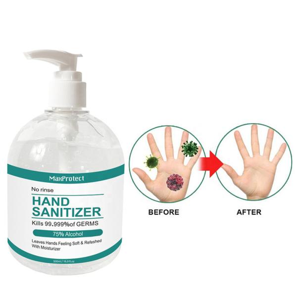 500 Ml Hygienic Gel Instant Hand Sanitiser Antibacterial 70 Alcohol Hand
