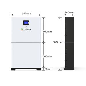 Stackable Floor Type Lifepo4 Powerwall Lithium Battery Storage 280AH 48V