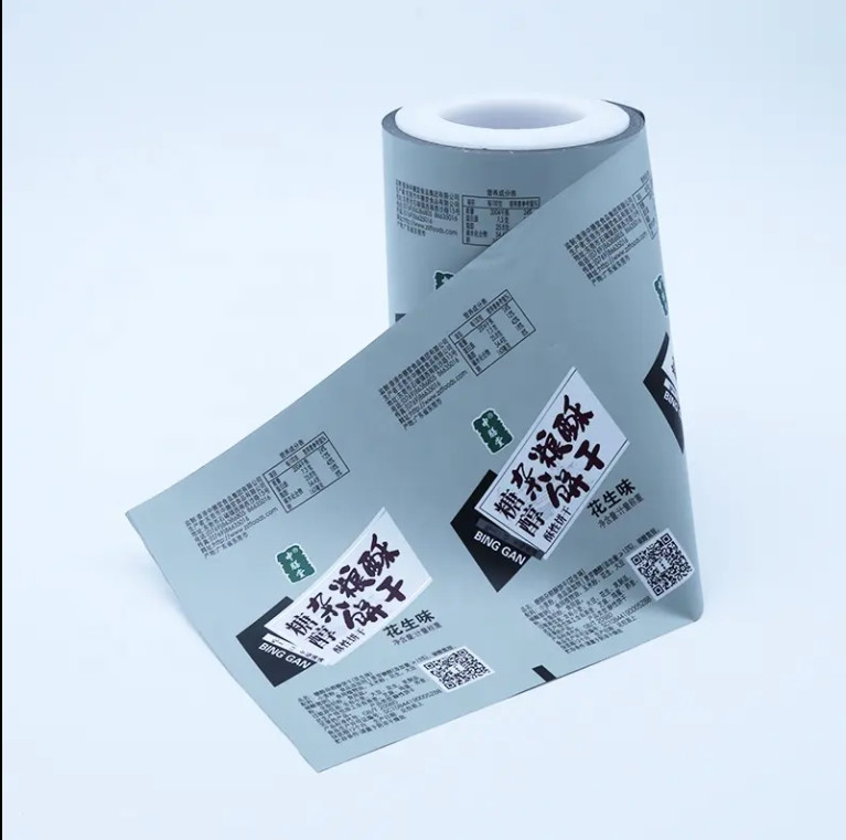 Customized OPP VMCPP Plastic Packaging Film Rolls for Dry Food Packaging