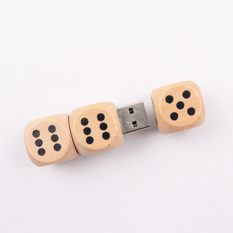 Special Shapes Wooden USB Flash Drive 16GB 32GB 64GB 15MB/S FCC Approved