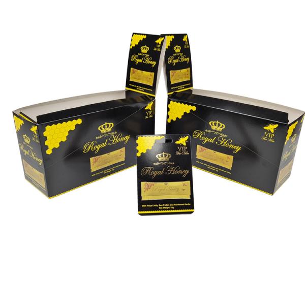 100% Biodegradable Custom White Cardboard Paper Box Best Selling Royal Honey