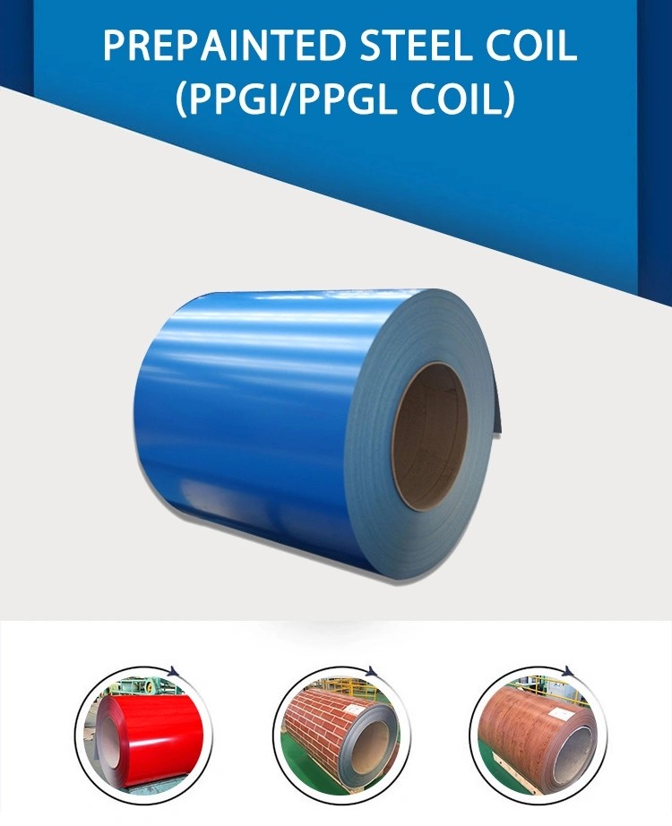 Az150 Color Coated PPGL Steel Coil Galvalume For Roofing Sheet 2200mm