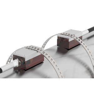 ST502 Ultrasonic Flowmeter for Bidirectional Flow Measurement with Transit-Time Technology and Clamp-on Transducers
