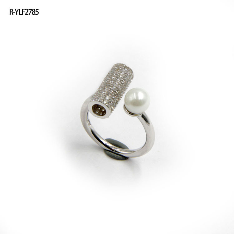 Swirl Elegant Sparkle Round CZ Diamond Simulated Cocktail Swirl Ring 925 Silver Girls Anniversary Wedding