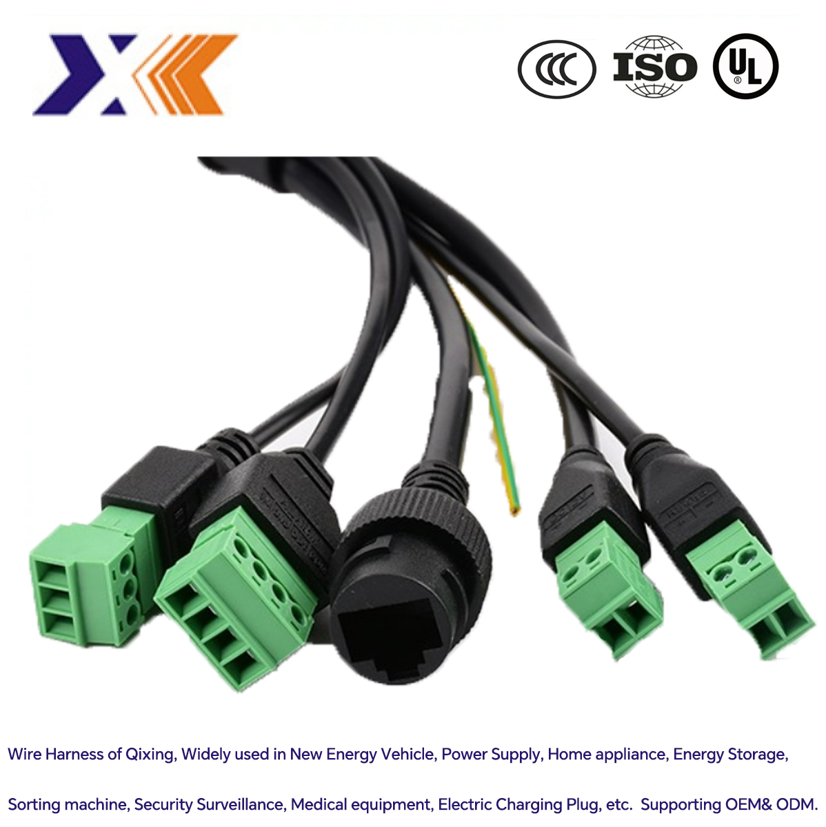 Assembly Customised Assembly for Customized Pin Pitch Plastic Connector Wire Harness