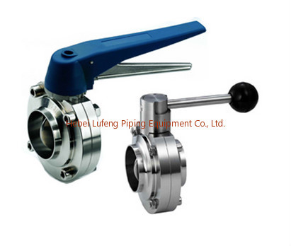Factory direct sales 304 stainless steel lp butterfly valve