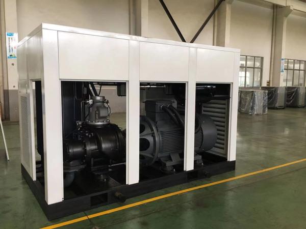 220HP Two Stage Permanent Magnet Air Compressor For Pharmaceutical Textile