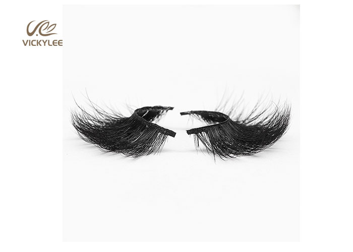 Plastic Cotton Stalk Black 18MM Natural False Eyelashes