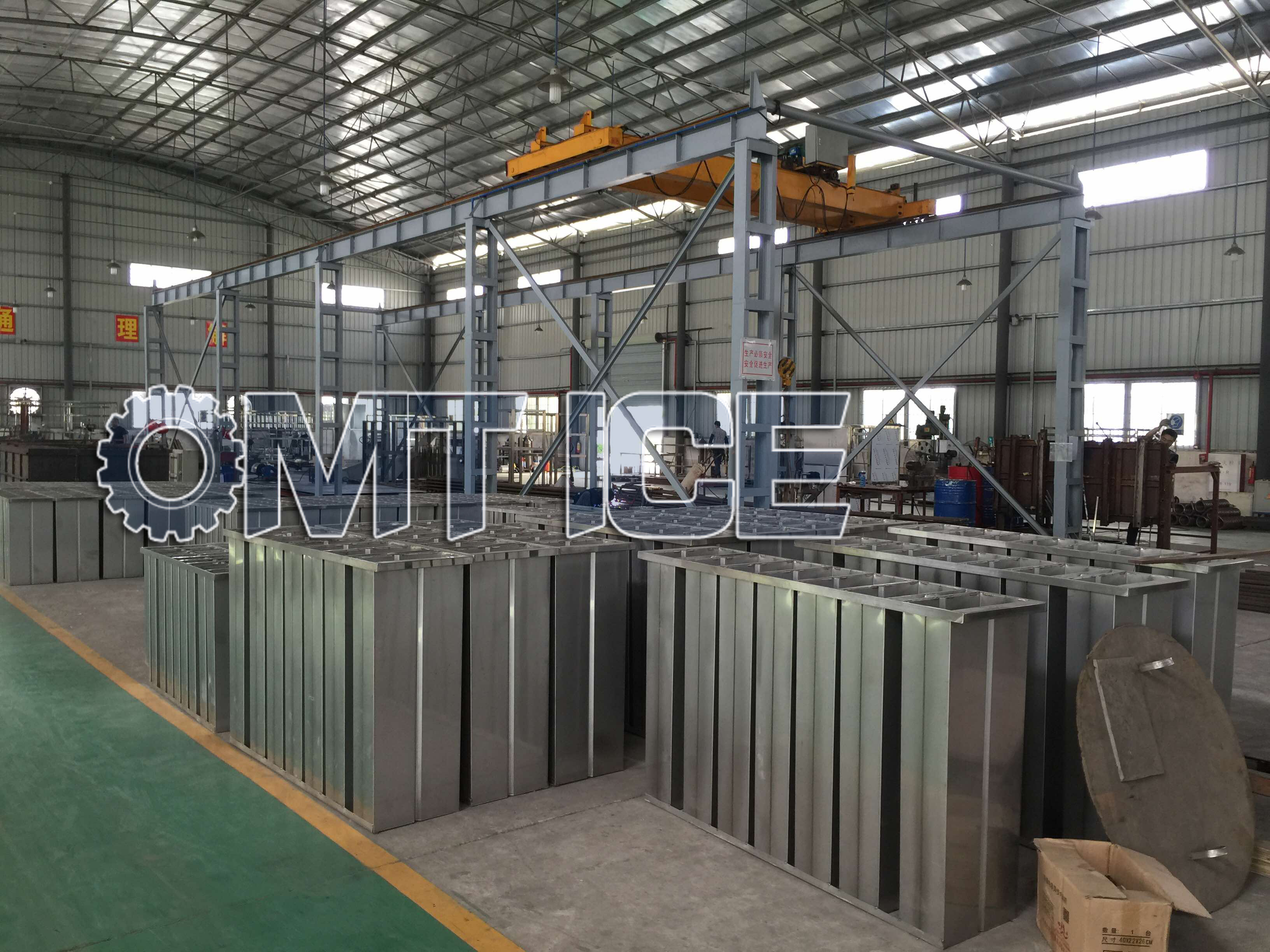 OMT Ice Block Mould Stainless Steel Ice Cans for 5kg 10kg 15kg 20kg 25kg 50kg 100kg Ice Blocks Heavy Duty and Long-lasting